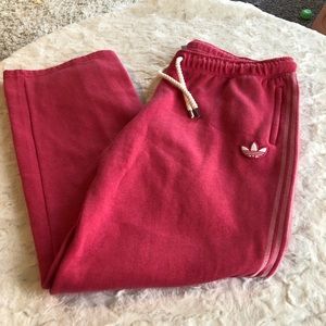 Adidas track sweat pants as xl EUC